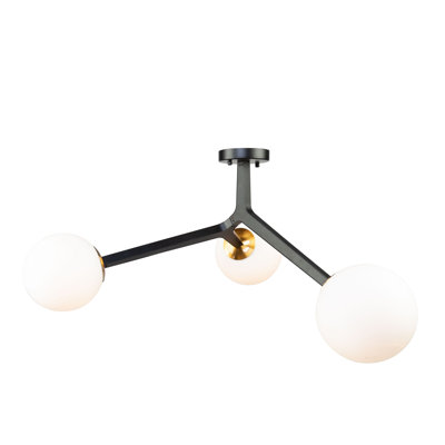 Thanos 3 - Light 38" Flush Mount