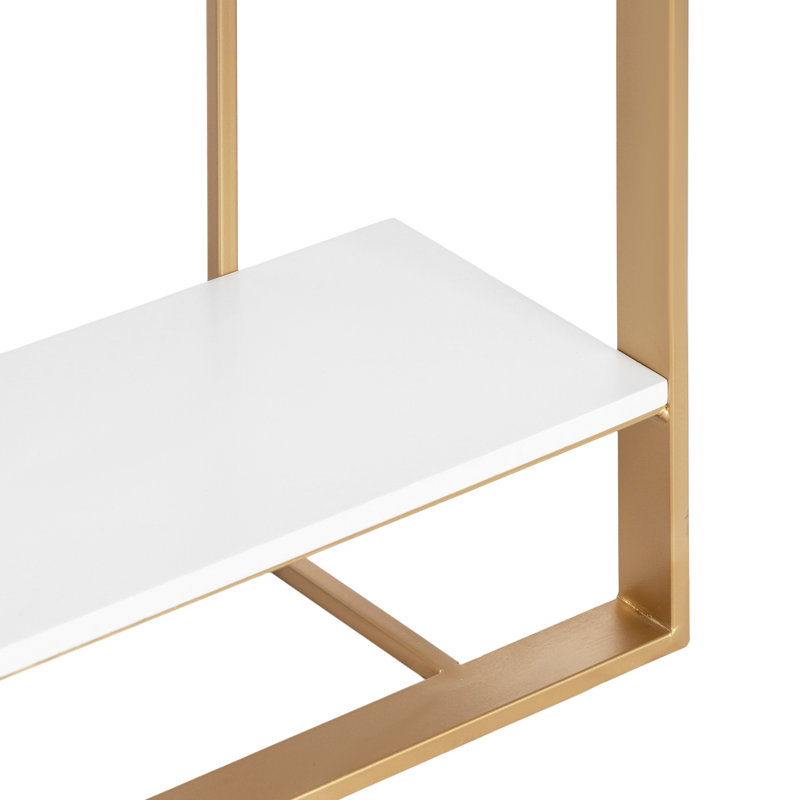 Corlien Tiered Storage Wall Shelf