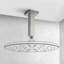 Bras de douche carré en laiton à fixation au plafond 4 po Topcraft, composants de douche universels pour pomme de douche à effet pluie-90579148