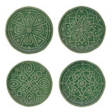 Jardins Du Monde Dessert/Salad Plates Assorted