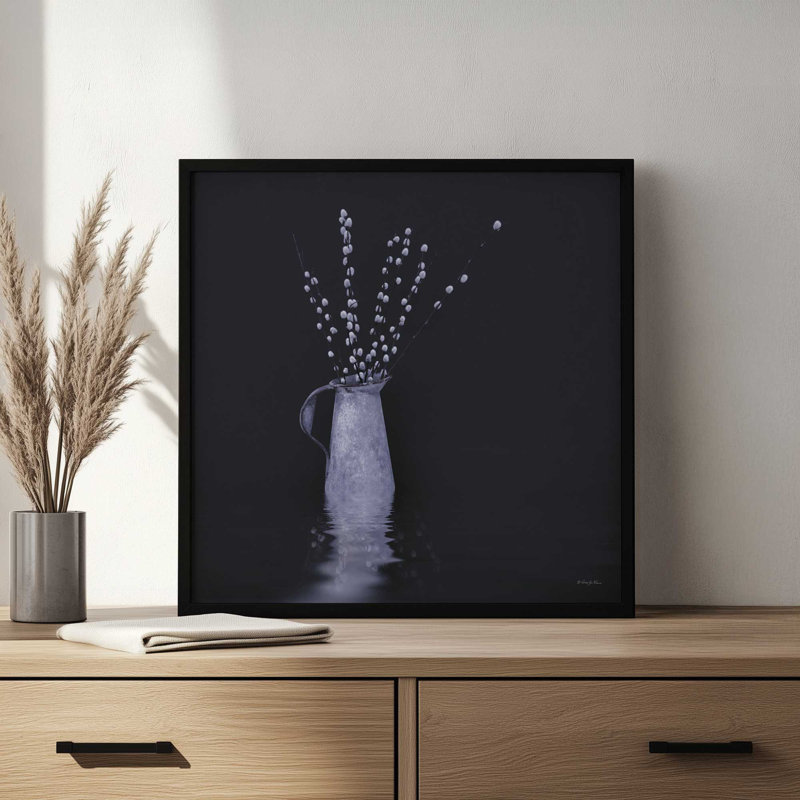 «Quenched» par Robin-Lee Vieira, reproduction d'art, 12 W x 12 H, Black, Framed Print