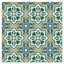 8" x 8" Cement Patterned Wall & Floor Tile