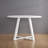 Joubert Round Dining Set, Trestle Dining Table With Boucle Chairs-1218174713-1218174711