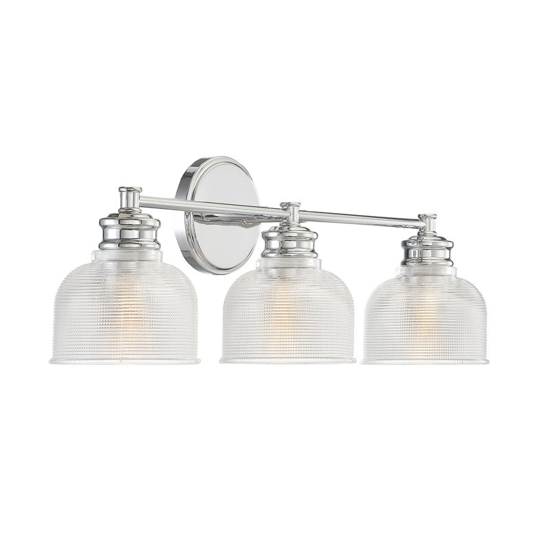 Luminaire suspendu Kenilworth 3 lumières Meridian, Chrome