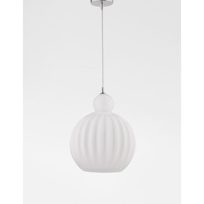 1 - Light Chrome Sphere Pendant
