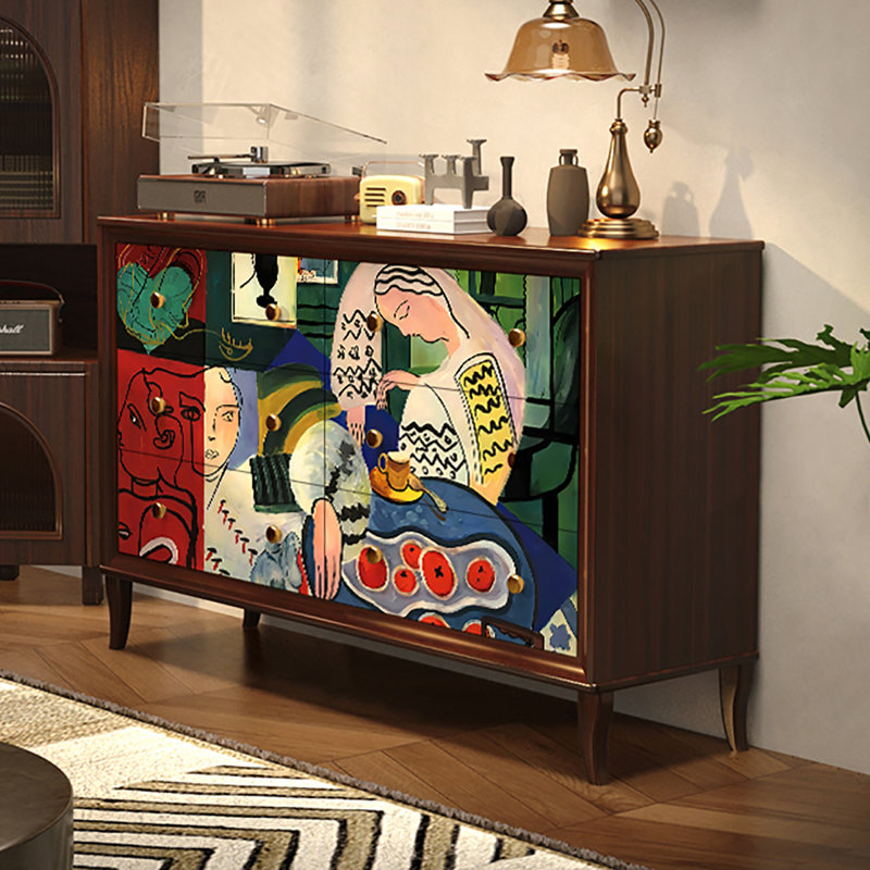 Armoire décorative rétro