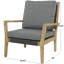 Chaise de patio avec coussins Hartwick