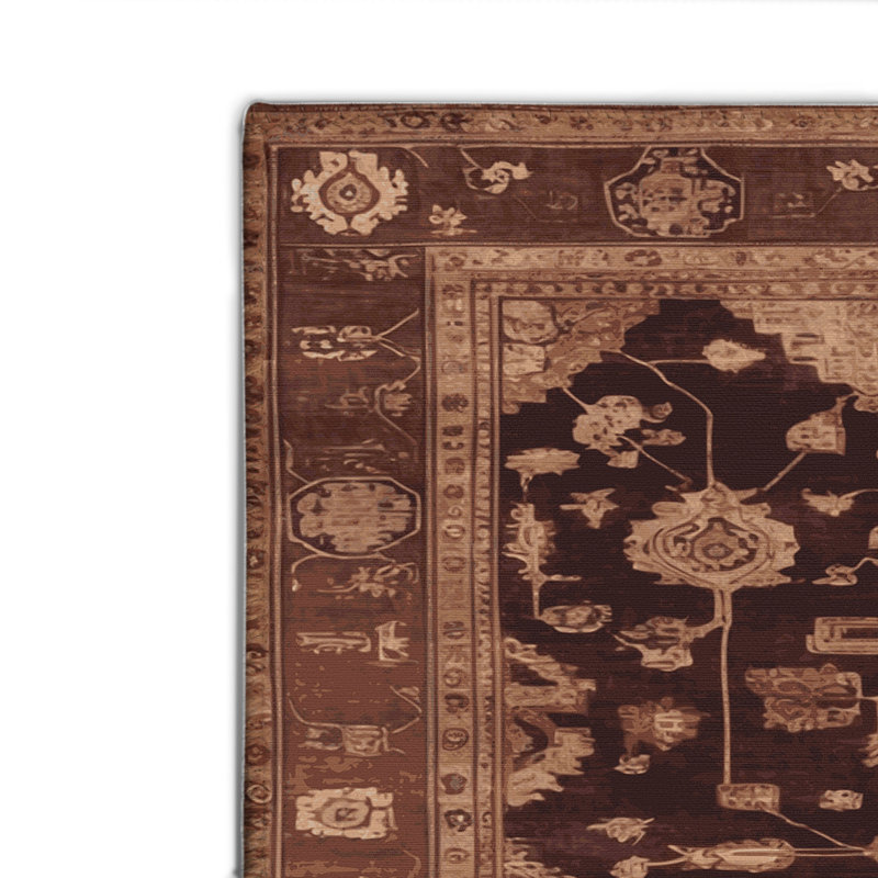 Tapis noir intérieur et extérieur surteint, Rectangulaire 8 pi x 10 pi