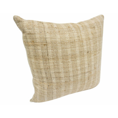Sunlaud Plaid Silk Throw Pillow