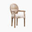 Tabouret en bois massif 29,9 po