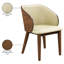 Chaise rembourrée en cuir Glenwood-1102903361