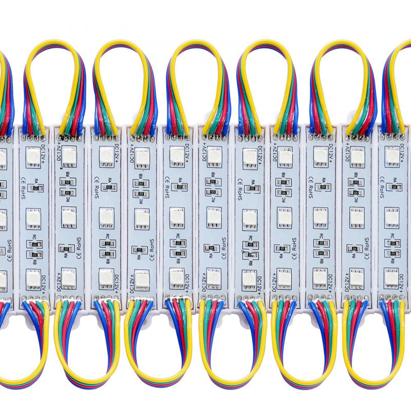 400 lumières à DEL pour devanture 400PCS, 20 pieds, lumières à module DEL, 5050 SMD 3-LED RVB