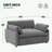 Chenille Single Sofa with pillow-1190390867