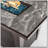 42" Propane Gas Fire Pit Table, 50000 BTU Square Fire Pit With Glass Wind Guard For Outside Patio Deck Garden Courtyard