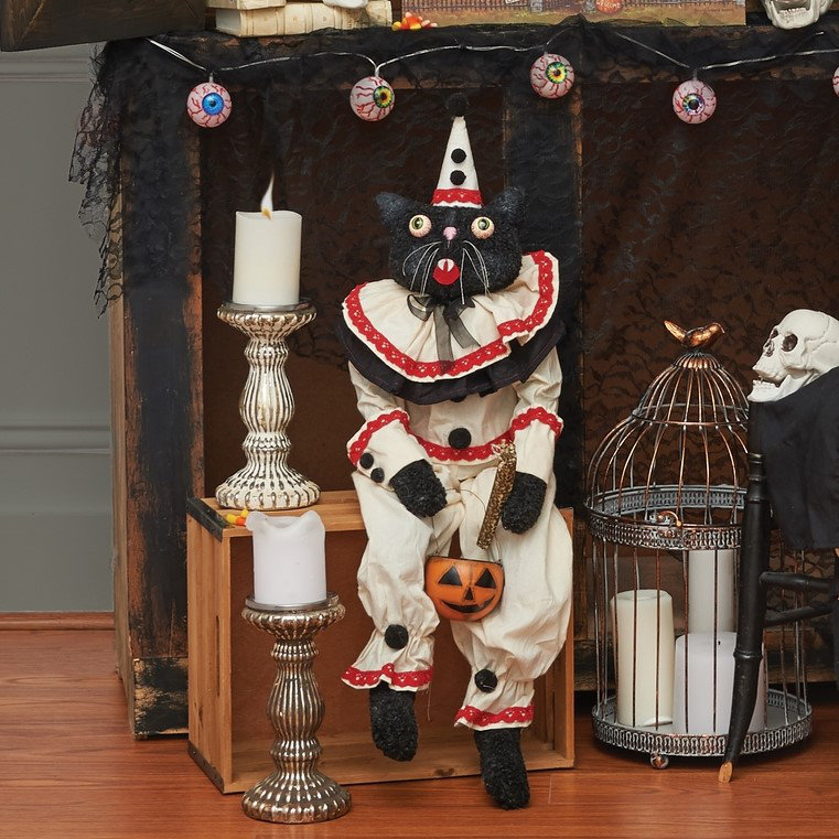Figurine de poupée Sebastian Cat Clown Joe Spencer