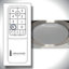 Ventilateur de plafond 3 pales 52 pouces avec télécommande et lumière à intensité variable CORMAC -31297704