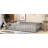 Grey Rubber Wood Watsons Floor Bed With Fence, Safety Guardrails, And Integrated Door-262652651-262652649