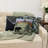 Donna Sharp Bear Lake Appliqued & Pieced Cotton Throw Pillow