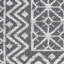 Tapis géométrique gris / crème-11265936