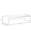 Banc rembourré en cuir Lauriann-1922406979