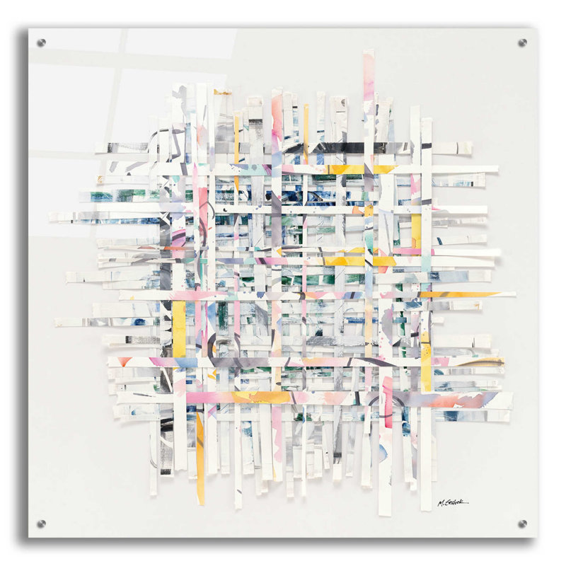 Wrought Studio ™ «New Morning» par Mike Schick, art mural en verre acrylique, H 36 po x l 36 po x P 0,2 po