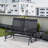 Patio 2-Person Wicker Glider Bench Rocking Chair, Outdoor All-Hand Woven PE Rattan Loveseat W/ Ergonomic Design Rocking System For Patio, Garden, Porch, Lawn