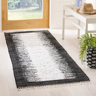 Ceniceros Abstract Cotton Hand Woven Area Rug