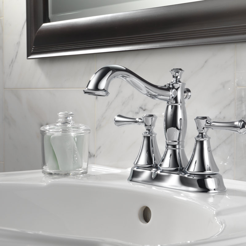 Cassidy™ Centerset Bathroom Faucet with Drain Assembly, Chrome