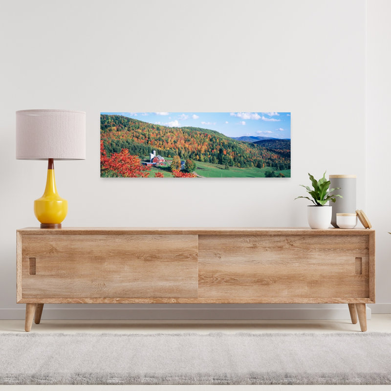 Hillside Acres Farm, Barnet, Vermont, États-Unis, H 12 po x l 36 po