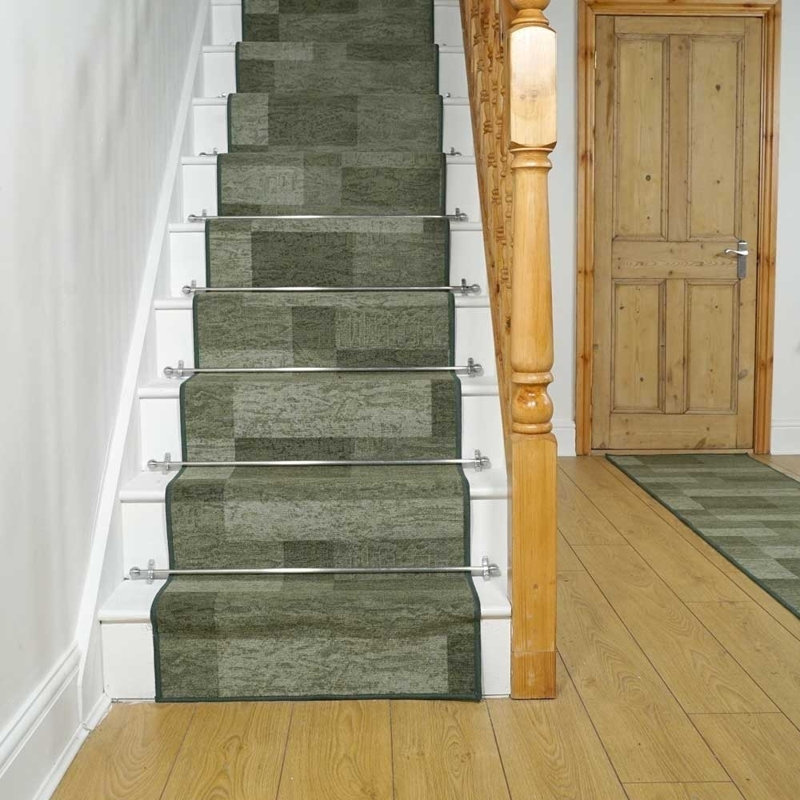 Stair Runner Fessenden Geometric Area Rug, Runner 66 x 780cm