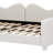Upholstered Daybed With Cloud-Shaped Backrest-367239505-367239519