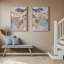 Golden Shores of Amalfi, ensemble de 2 impressions-592730149-592730170