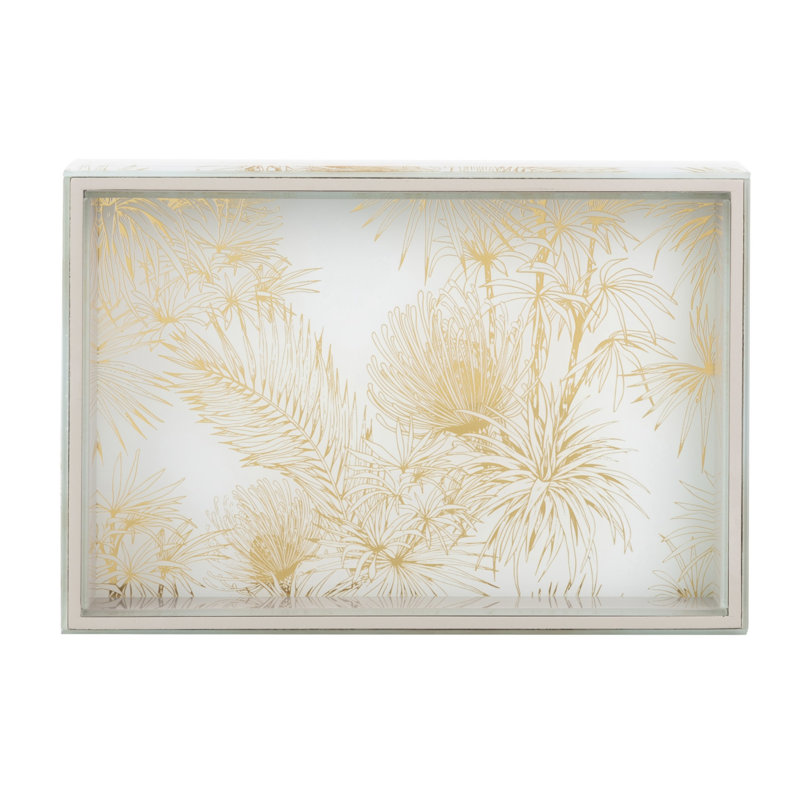 Glass Decorative Tray