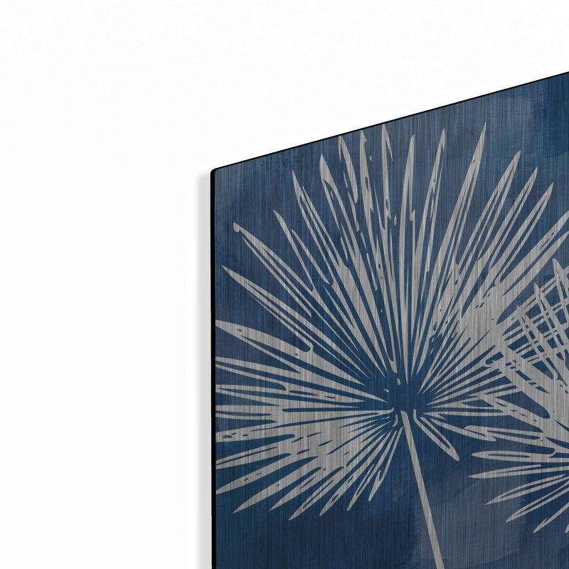 «Painted Sky Palms» par Linda Woods, H 12 po x l 12 po