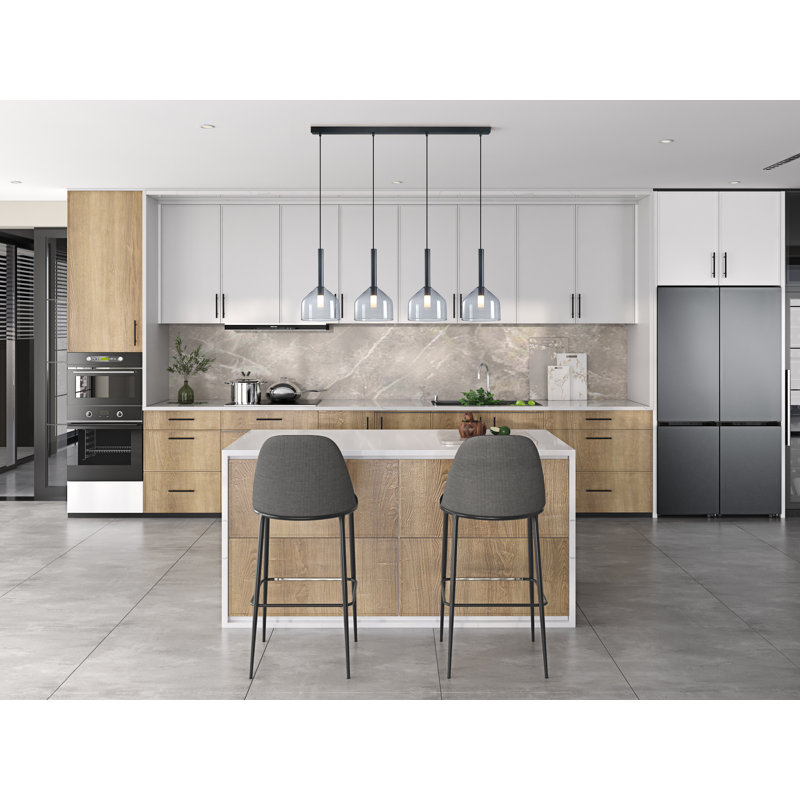 Kali - 4-Light Island Light - Black