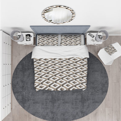 Ensemble de housse de couette scandinave