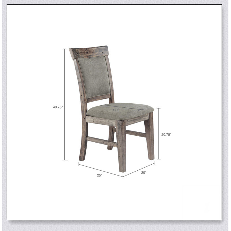 DÎNER Créez une expérience culinaire intemporelle et améliorez le confort de manger, ensemble de 2 chaises d'appoint, Naturel