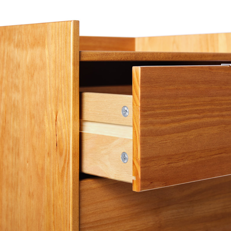 Gheorghe 5-Drawer Solid Wood Dresser | Stylish Storage