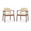 Ensemble de 2 chaises de salle à manger