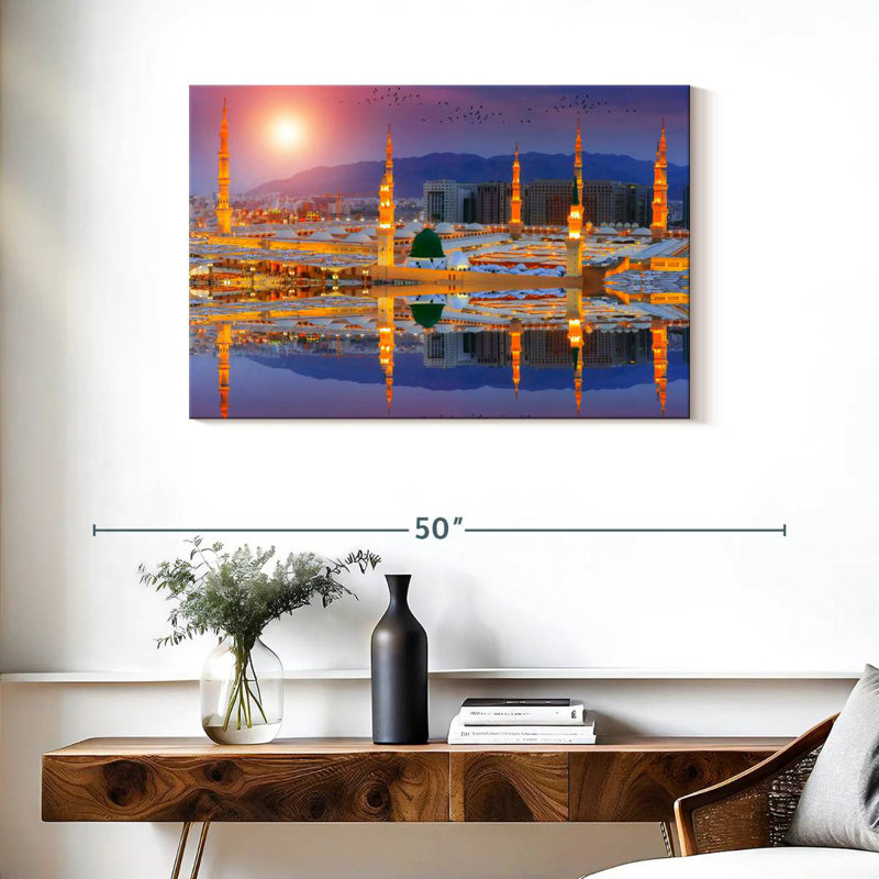 Rorry Masjid Nabawi, 24" H x 36" W