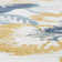 Willson Floral Reversible Flatweave Polypropylene Indoor / Outdoor Area Rug - Navy & Yellow