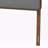 Morganville Dark Gray Upholstered Queen Headboard in Brown Finish, 58.22'' H X 62.41'' W X 1.58'' D-902115898-902115899