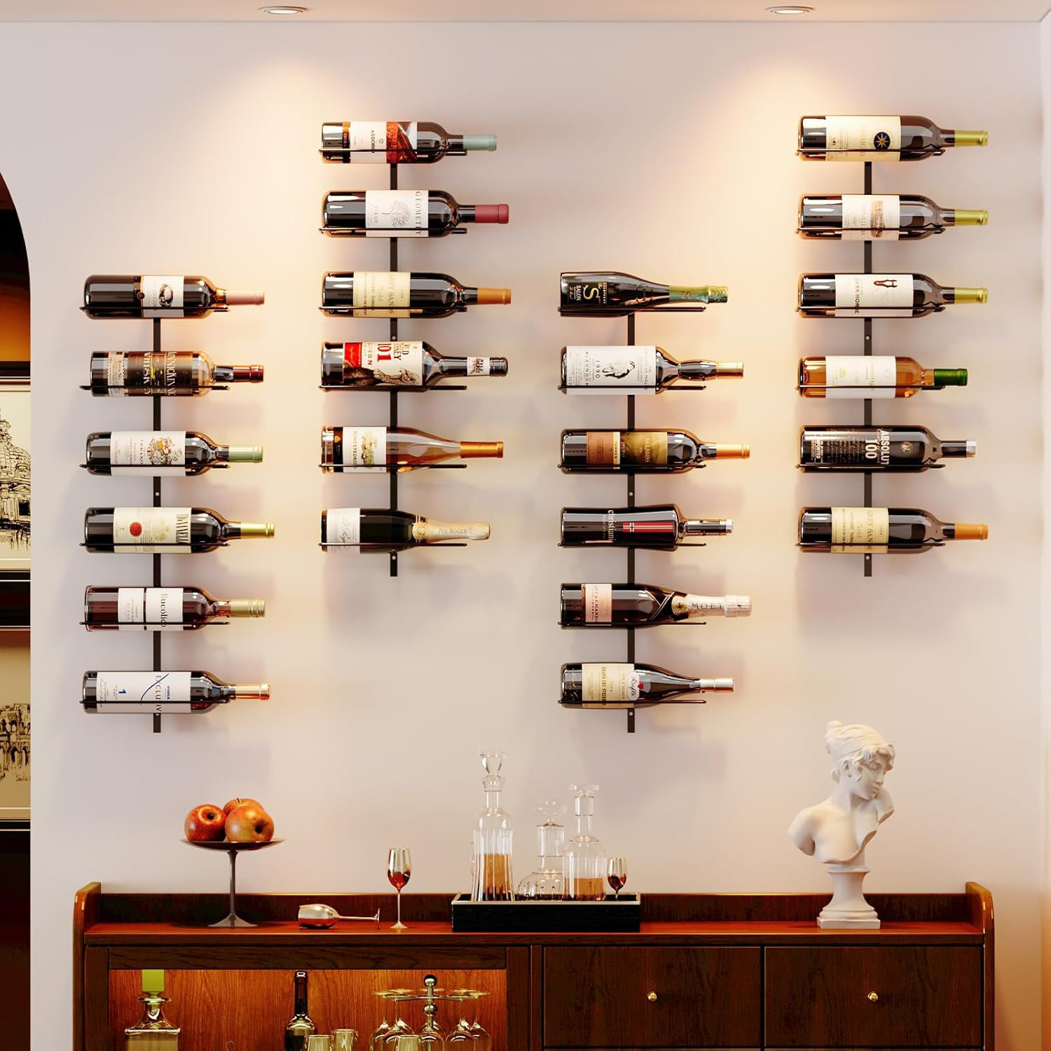 Attaching Wine Rack To Wall Wrought Studio™ 12 Bottle Wall