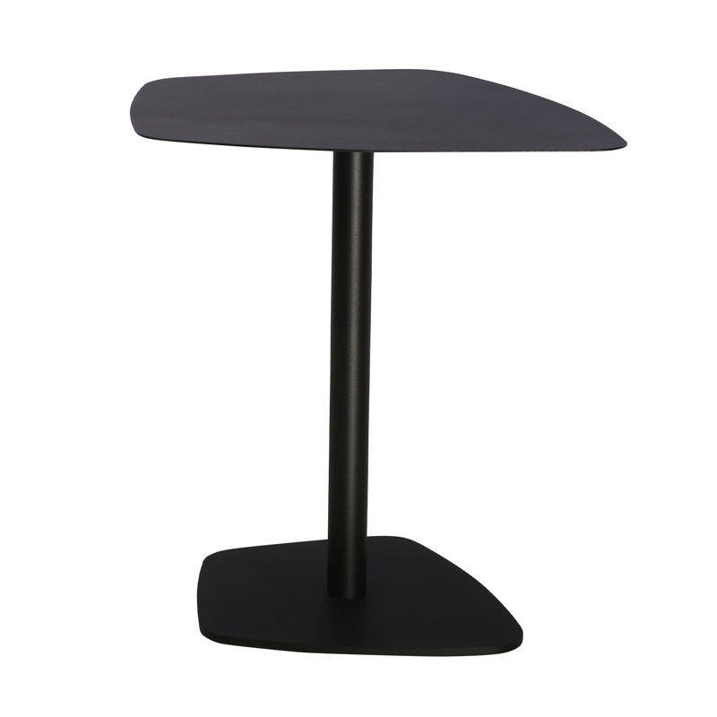 Glenis Iron Top End Table, Black