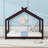 Wood House Floor Bed With Slats-376006402-376006405