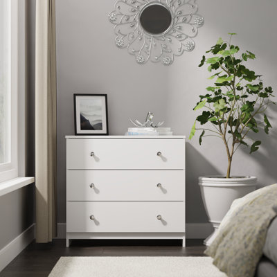 Borth 3 Drawer Chest (Ready Assembled)