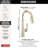 Single Handle Pull-Down Bar / Prep Faucet-120278846