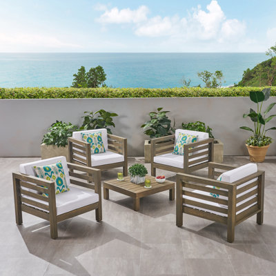 Farlay 4 - Person Patio Conversation Set with Cushions