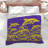 Yellow Dolphins Waves Comforter-133503883