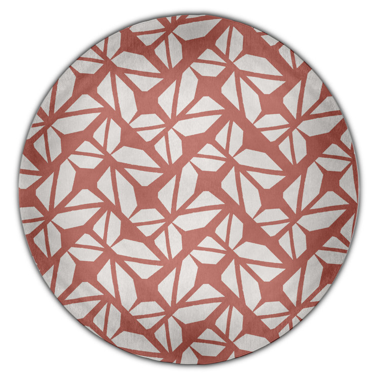 Billiot Chenille Geometric Indoor Rug